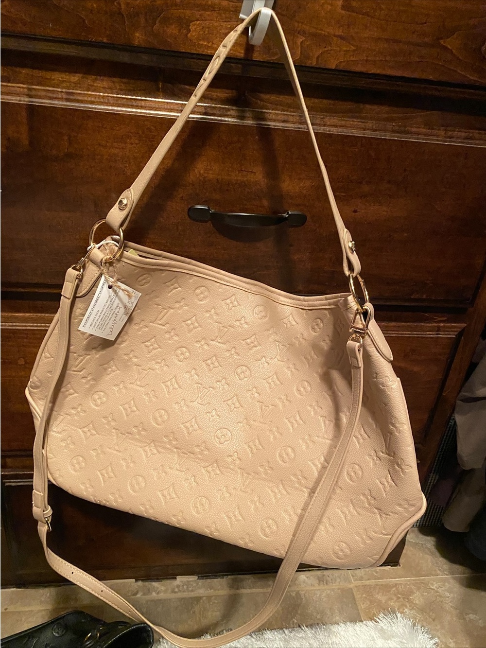 Inspired tote light tan